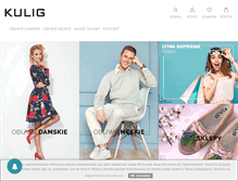 Tablet Screenshot of kulig.pl